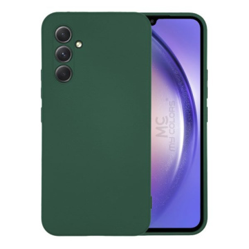 Samsung A34 5G Θήκη Σιλικόνης Πράσινο Σκούρο