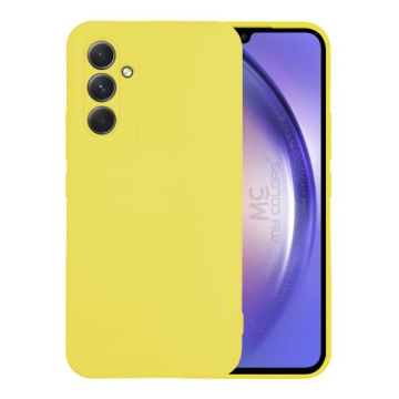 Samsung A34 5G Θήκη Σιλικόνης Κίτρινη