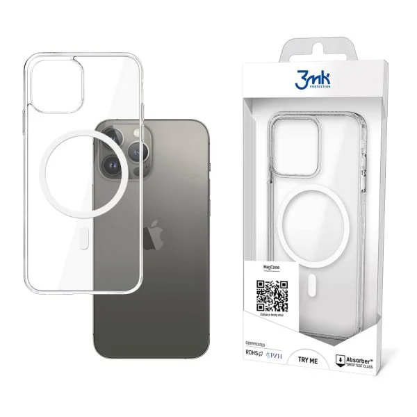 Iphone 13 Pro Max 3MK Διαφανη Θήκη Σιλικόνης Magcase