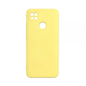Xiaomi Redmi 9C Θήκη Σιλικόνης Κίτρινη